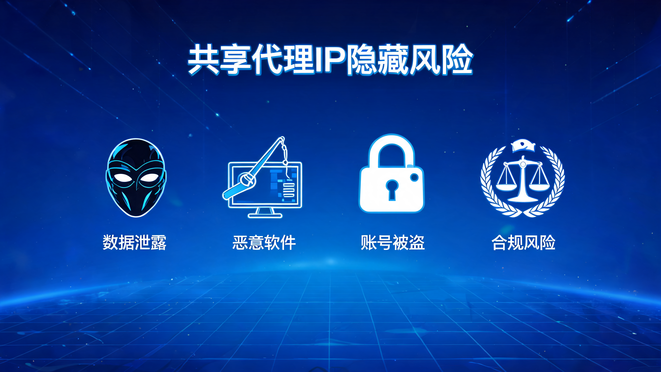 共享代理IP有哪些隐藏风险？