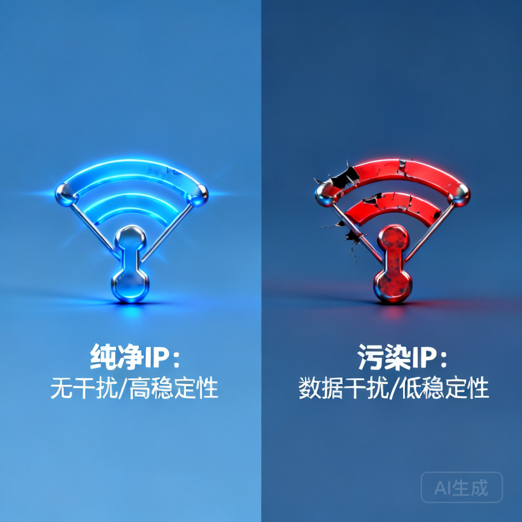 纯净IP是什么，和普通污染IP有什么区别？
